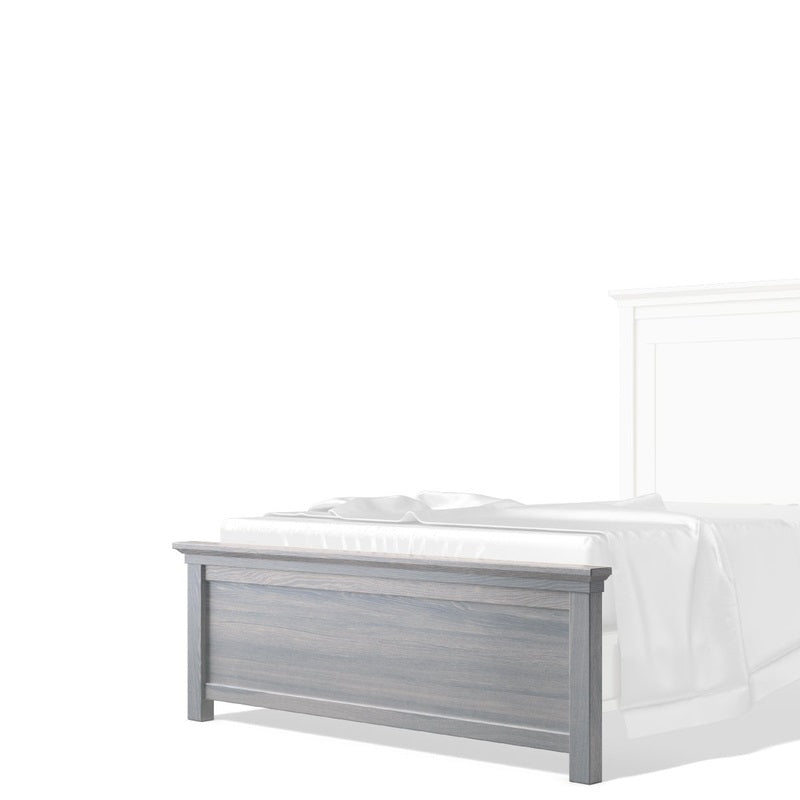 Luxury Bedroom Bed Low Profile Footboard