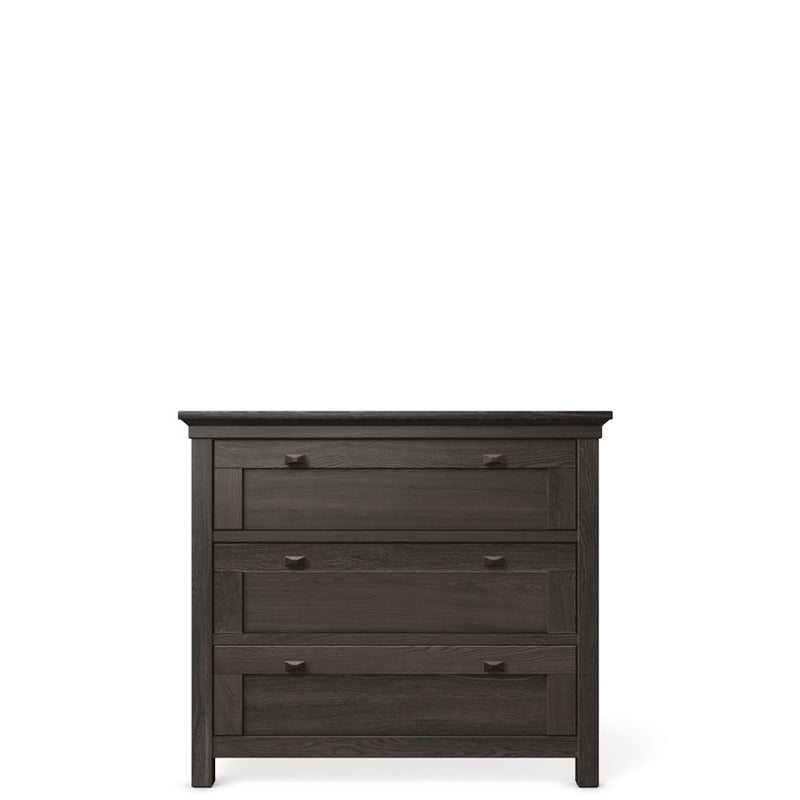 Single Dresser Oil Gray Solid Wood Baby Safe