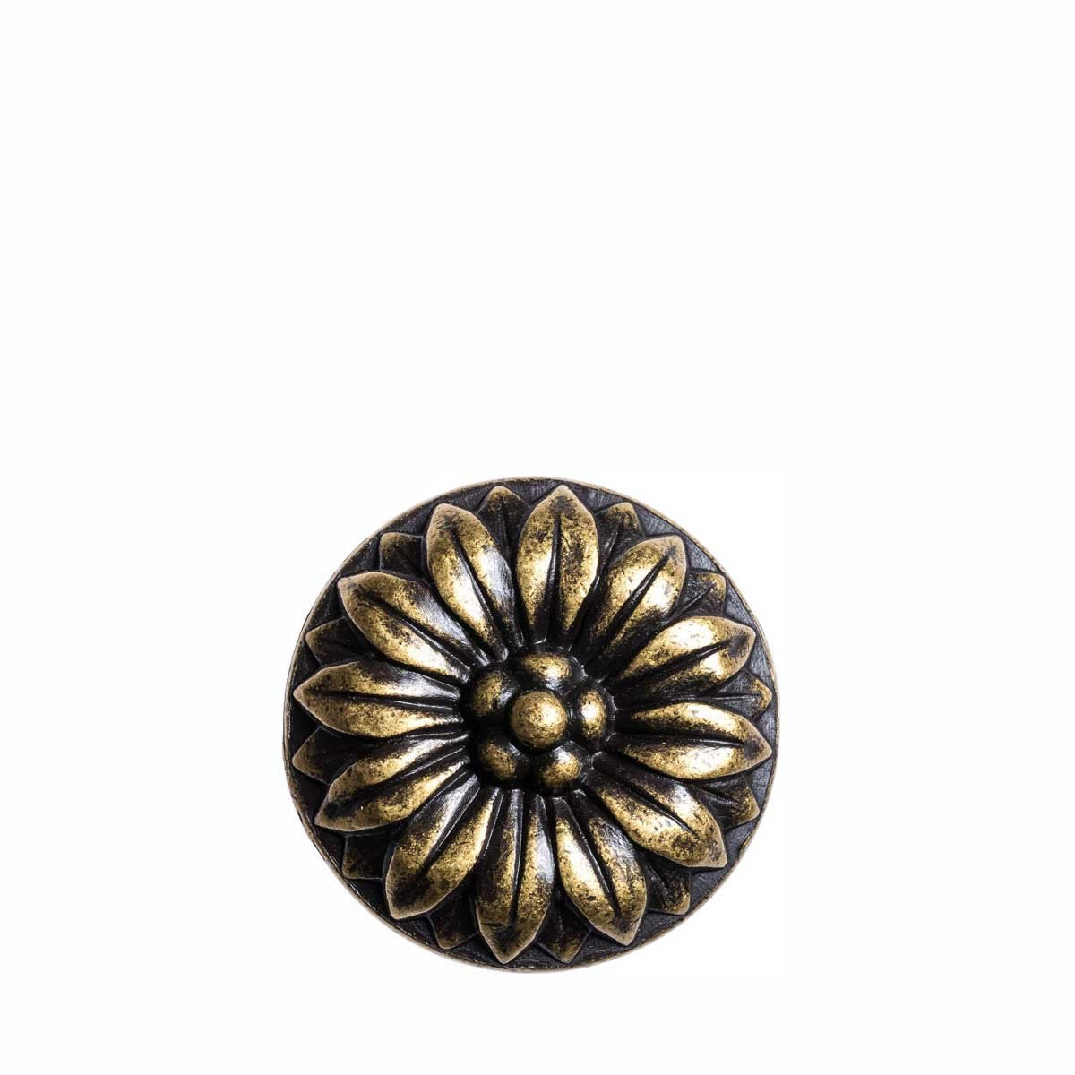 Round Flower - Bronze