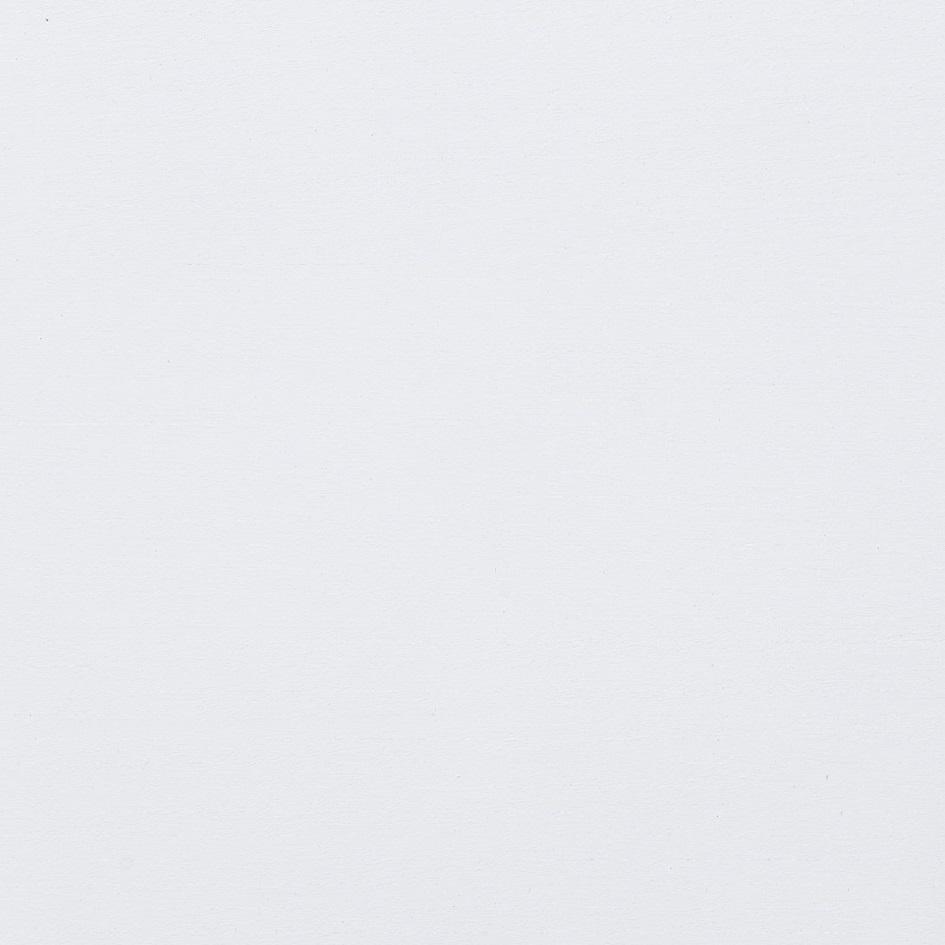 A solid white finish sample, likely a card or sample board intended for viewing and selecting paint or stain colors.