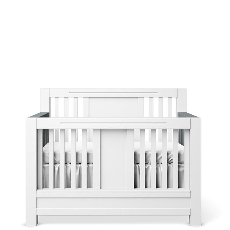 Ventianni Convertible Crib by Romina Furniture Baby Safe Solid Wood