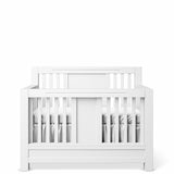 White Convertible Crib 100% Solid Wood Organic Finish