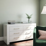 Luxury Bedroom Furniture Double Dresser Made in Europe Organic Finish