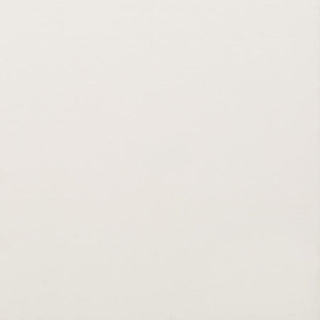 Greenguard Gold Certified - A plain white finish sample card for Bianco Satinato furniture stain or paint.